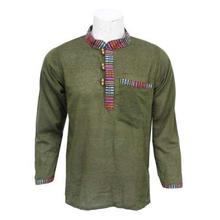 Green Bhutani Designed Kurta Shirt For Men
