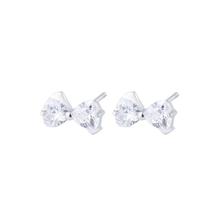 Bow earrings_wanying jewelry bows women s925 sweet and