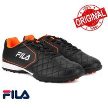 Fila Pass Football Shoes For Men - Black/ Orange