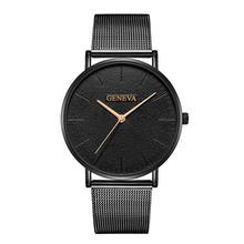 Top Brand Luxury Quartz Watch men Casual Black Japan quartz-watch stainless steel Wooden Face ultra thin clock male New #4M28#F