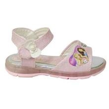 Light Pink Strappy Sandals For Girls