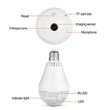 Bulb IP Camera 360 Degree Full View 3D Panoramic Camera with 32gb Memroy card ( Six Month Warranty )