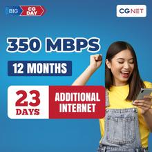 350 Mbps Internet - 12 Months