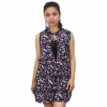 Floral Printed Sleeveless Jumpsuit For Women