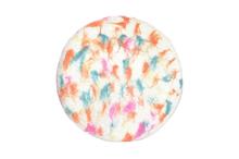 Felt Solid Round Cushion- Multicolored