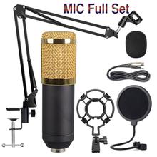 Bm-800 Pro Condenser Microphone Mic Studio Sound Recording With Stand