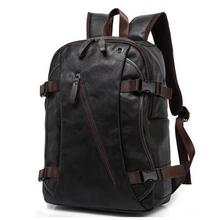 Fur Jaden Brown Backpack Bag for Men of Artificial Leather