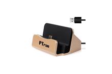 PTron Cradle USB Type C Docking Station Charger For All Type C Compatible SmartPhones (Gold)