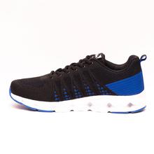 kapadaa: Caliber Shoes Black/Blue Ultralight Sport Shoes For Men – ( 645 )