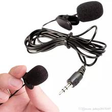 3.5mm Clip On Mini Lapel Microphone For Android/iOS Device