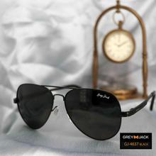 GREY JACK Aviator Design with Copper Metal Frame Sunglasses Shades