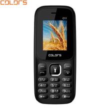 COLORS C-11 Feature Phone with Dual SIM, Wireless FM & Vibrator