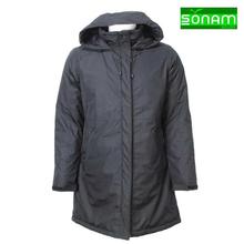 Sonam Gears Black Holifil Long Jacket For Men (588)