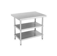 Stainless Steel Multi-Purpose Table With Double Under Shelf