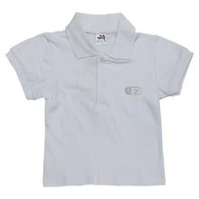 White Polo T-Shirt For Boys