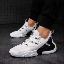 Running Shoes Men Lace-up Athletic Trainers Sports Shoes Outdoor Walking Sneakers