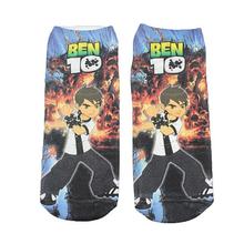 Happy Feet Pack Of 4 Ben Ten Printed Socks(3004)