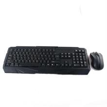 Combo Waterproof 2.4Ghz Wireless gaming mechanical keyboard and mouse - Deep Black