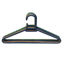 Multicolored Solid Plastic Hanger-12Pcs Set