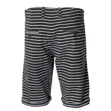 Men's Black Striped Shorts