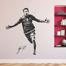 Leo Messi Soccer Player Football Wall Decal Decor Wall Art Sticker