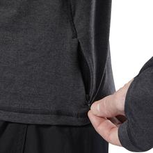 Kapadaa: Reebok Grey Run Essentials Quarter Zip Sweatshirt For Men – DU4270