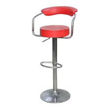 Hydraulic Revolving Bar Chair - Red