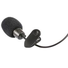 3.5mm Hands Free Computer Clip on Mini Lapel Microphone