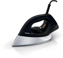 Philips GC185/89 1200 W Dry Iron - Black/Silver