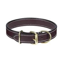 Flat Leather Dog Collar