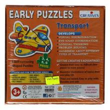 Creative Educational Aids Early Puzzles (Transport) -Green