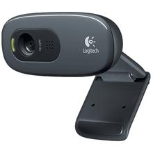 Logitech C270 USB HD Webcam - (Black)