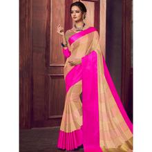 Stylee Lifestyle Peach Banarasi Silk Woven Saree (1834)