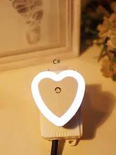 Heart Shaped Night Light 1pc