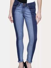 Being Human Classic Blue Straight Jeans For Women - BHWDI7502