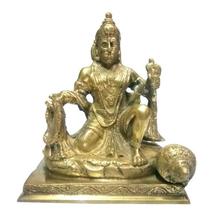 Brass Sitting Hanuman Suren Statue