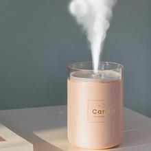 280ML Air Humidifier LED Candle Ultrasonic Cool Mist Essential Oil