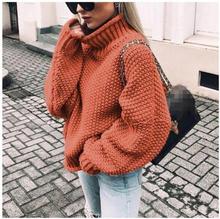 Oversized Baggy Turtleneck Pullover Sweaters