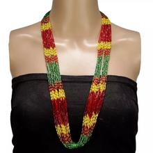 Multicolored Jhuppa Pote Haar Necklace