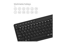 Rapoo K2600 Wireless Keyboard With Touchpad - (Black)