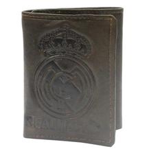 Real Madrid Fc Logo Wallet For Men - Dark Green