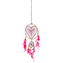 Archies Pink Heart Shape Dream Catcher Wall Décor (289)