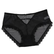 Women's panties_sheer mesh women's panties sexy breathable