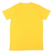 Yellow Oxemberg Printed Cotton T-shirt For Men