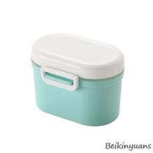 Baby milk powder container portable food baby sealed baby milk powder box portable children food storage box