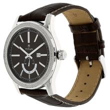 TITAN Brown Dial Leather Strap Watch - 9386SL03