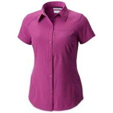 Columbia Intense Violet Silver Ridge Short Sleeve Shirt For Women- 1443251