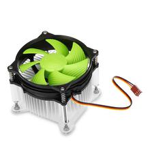 Aluminum Noise-resistant CPU Cooling Fan - Green