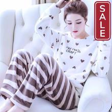 SALE- Flannel pajamas _ factory direct sales flannel women's