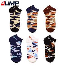 New fashion Low Cut Socks for Men Summer Camouflage Cotton socks